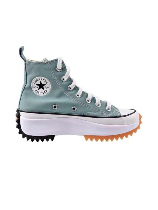 Converse Shoes - EUC Converse Run Star Hike High Top Platform Sneakers - Teal - Size 7